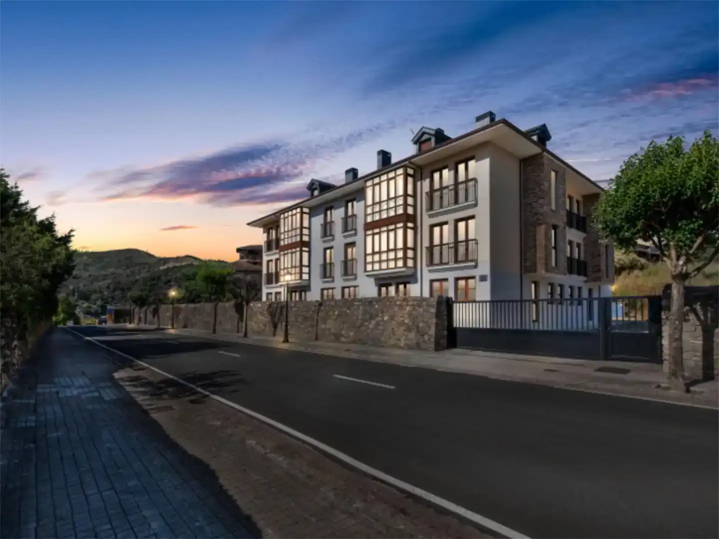 Vista exterior de Piso en venta en Villafranca del Bierzo, León