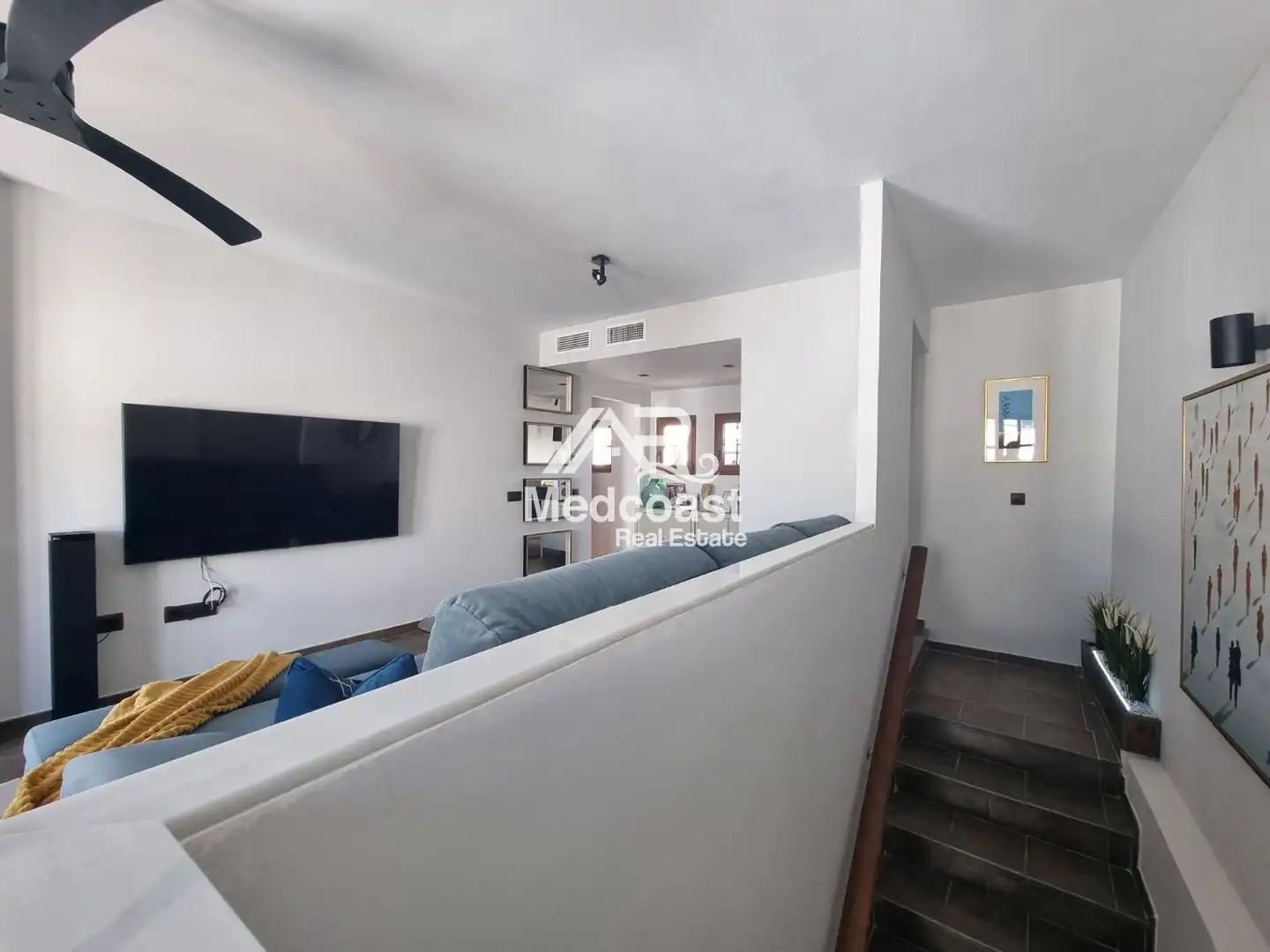 Wohnzimmer von Haus oder Chalet zum Verkauf in Sorbas mit Klimaanlage, Terrasse und Möbliert