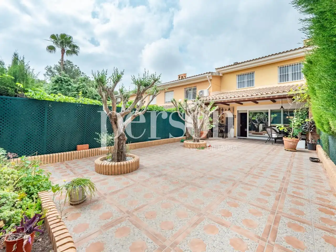 Jardín de Casa adosada en venta en Godella con Calefacción, Jardín privado y Terraza
