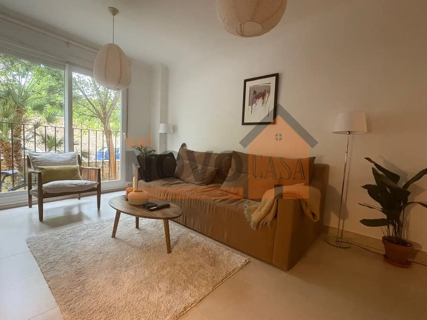 Sala de estar de Casa adosada en venta en Jávea / Xàbia con Aire acondicionado