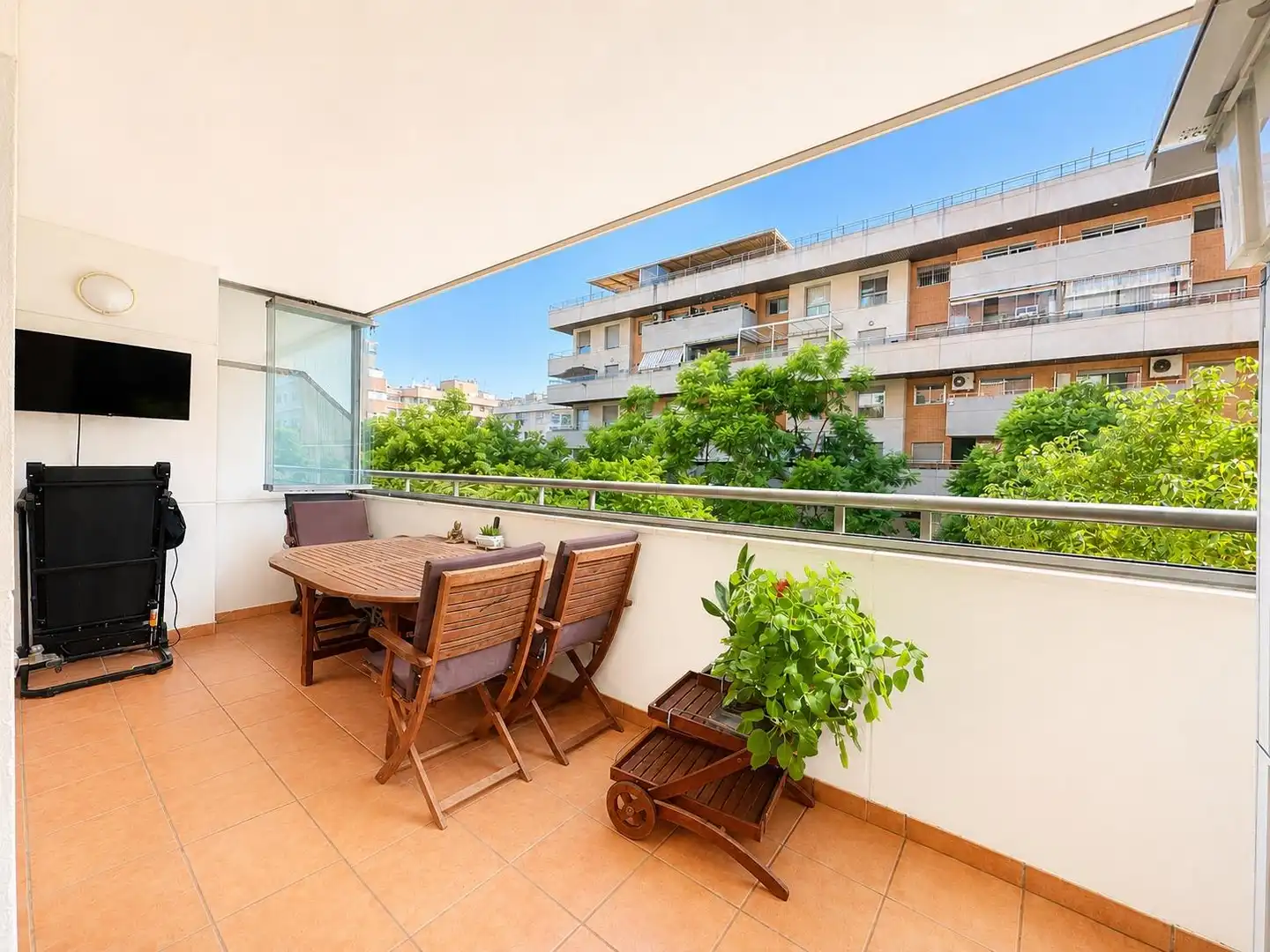 Terrassa de Apartament en venda en Málaga amb Aire condicionat, Terrassa i Piscina comunitària