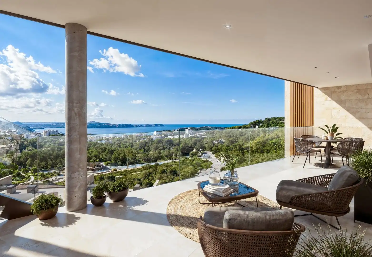 Terraza de Apartamento en venta en Fígols con Aire acondicionado, Calefacción y Jardín privado