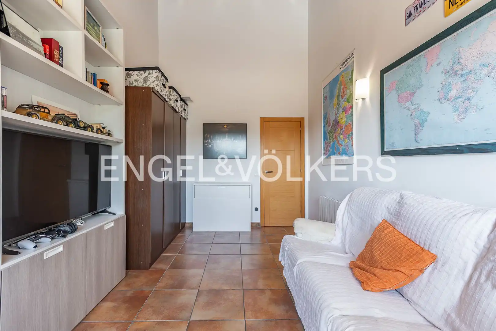 Living room of Houses for sale in L'Ametlla del Vallès  with Heating, Private garden and Storage room