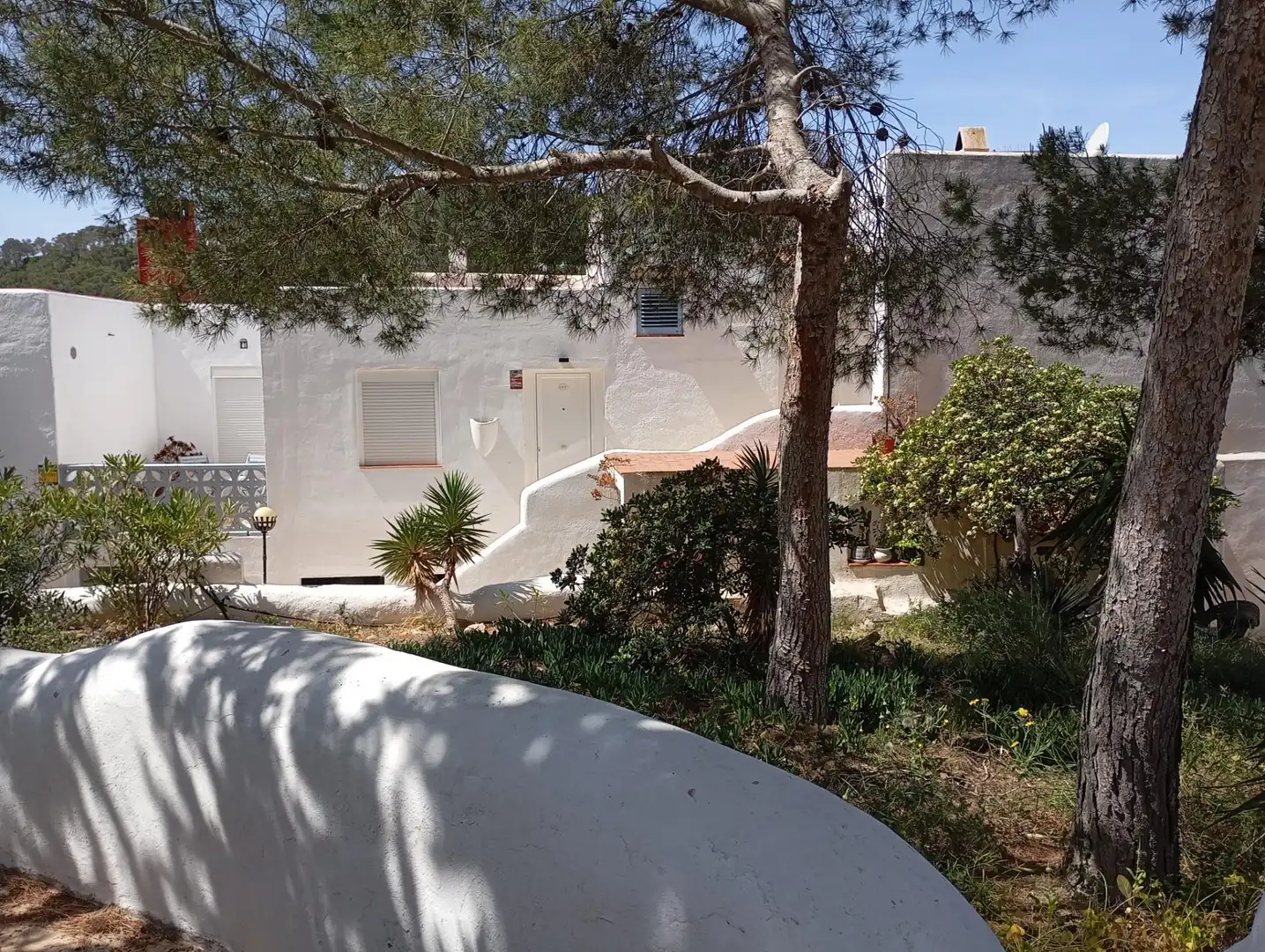 Vista exterior de Apartamento en venta en Sant Josep de sa Talaia con Calefacción, Jardín privado y Terraza