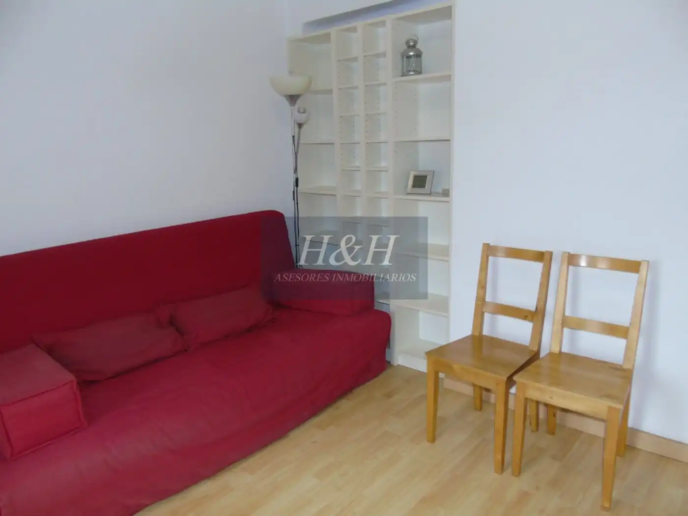 Sala de estar de Ático de alquiler en Burjassot con Parquet, Terraza y Amueblado