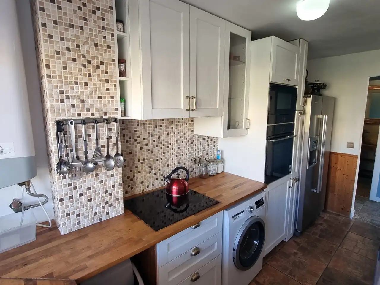 Cuina de Apartament en venda en Manilva amb Terrassa i Piscina