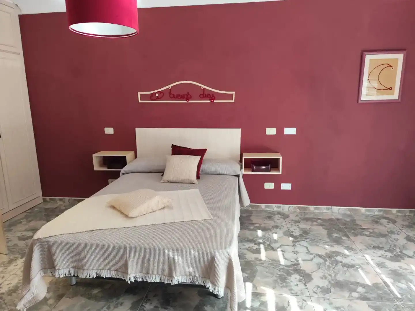 Schlafzimmer von Wohnung zur Miete in Los Silos mit Möbliert