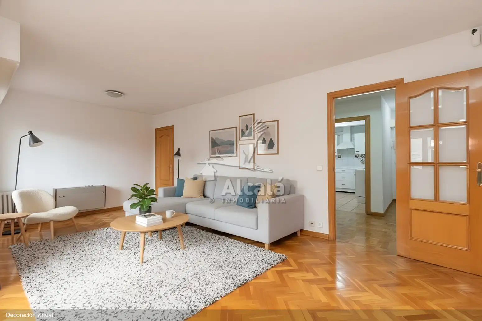 Sala de estar de Piso en venta en Alcalá de Henares con Aire acondicionado, Calefacción y Parquet