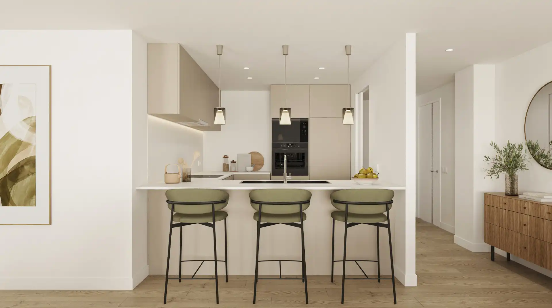 Neubau-Wohnung mit Terrasse zum Verkauf in Passeig del Pitort 9, imagen 7