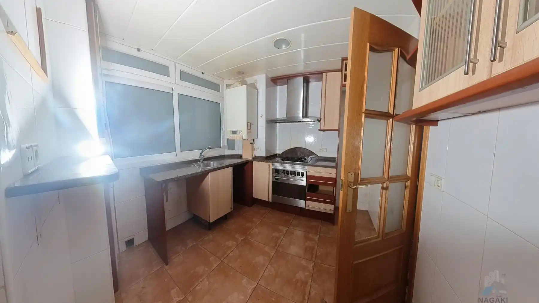 Kitchen of Flat for sale in Sabadell  with Heating