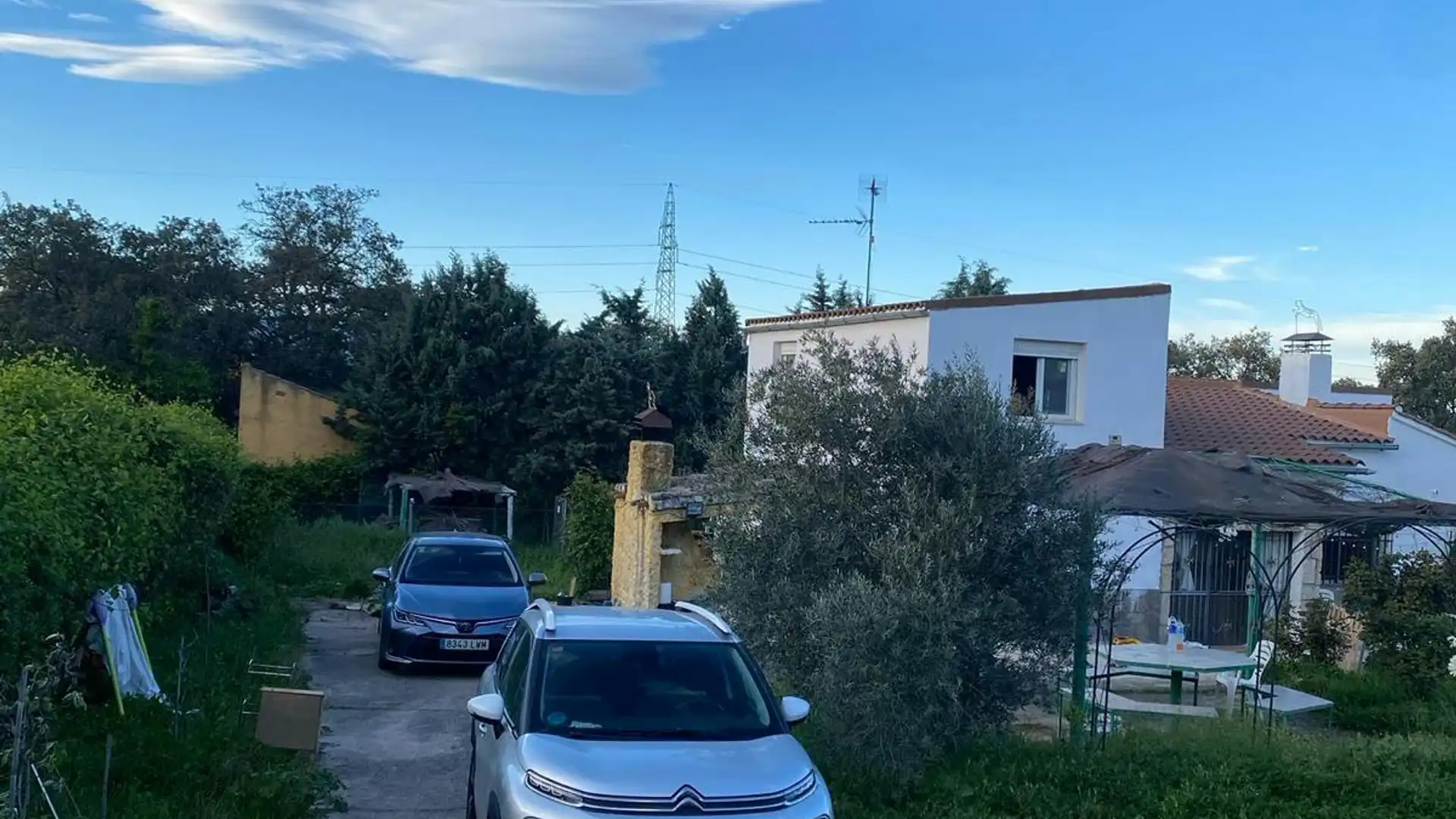 Exterior view of Single-family semi-detached for rent in El Casar de Escalona  with Heating, Private garden and Terrace