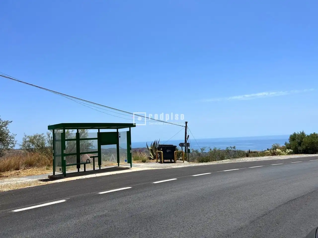 Vista exterior de Terreno industrial en venta en Moclinejo