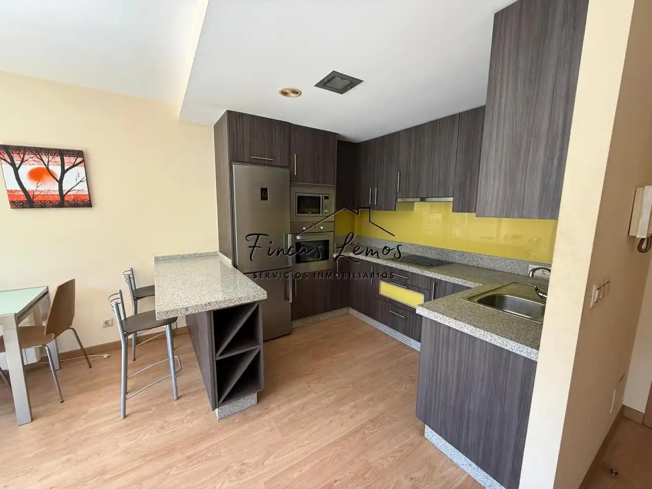 Kitchen of Flat for rent in Vimianzo  with Heating, Storage room and Furnished