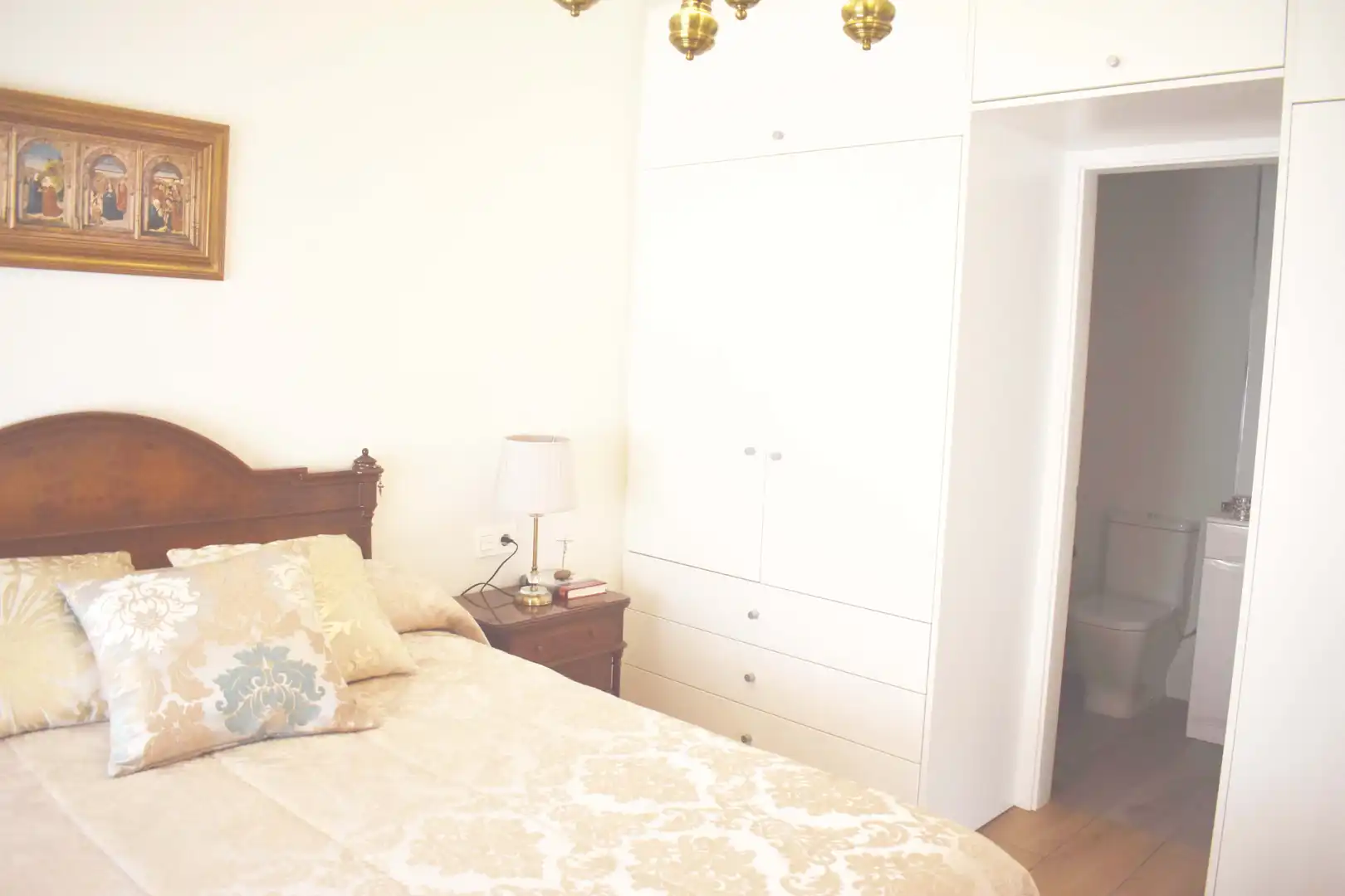 Bedroom of Flat for rent in Granada  with Air Conditioner, Heating and Furnished
