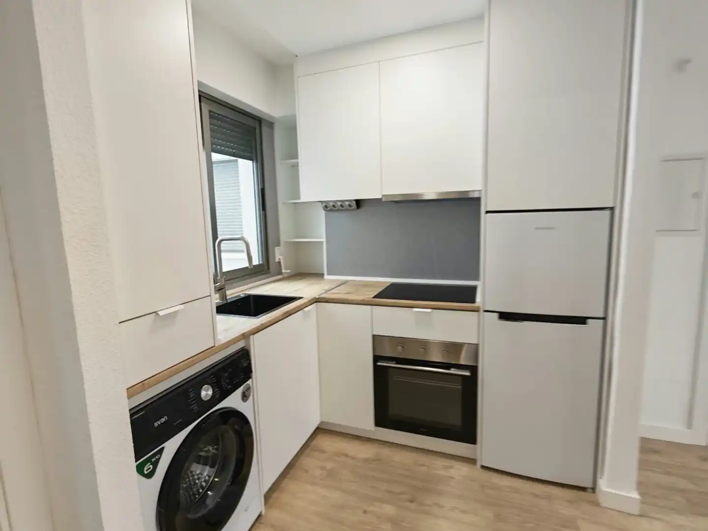 Cuina de Pis de lloguer en Murcia amb Aire condicionat, Calefacció i Terrassa