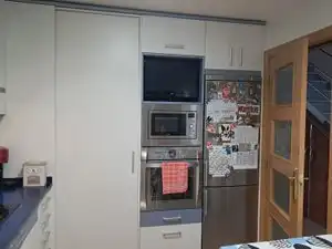 Cocina de Casa adosada en venta en Modúbar de la Emparedada con Calefacción, Jardín privado y Trastero