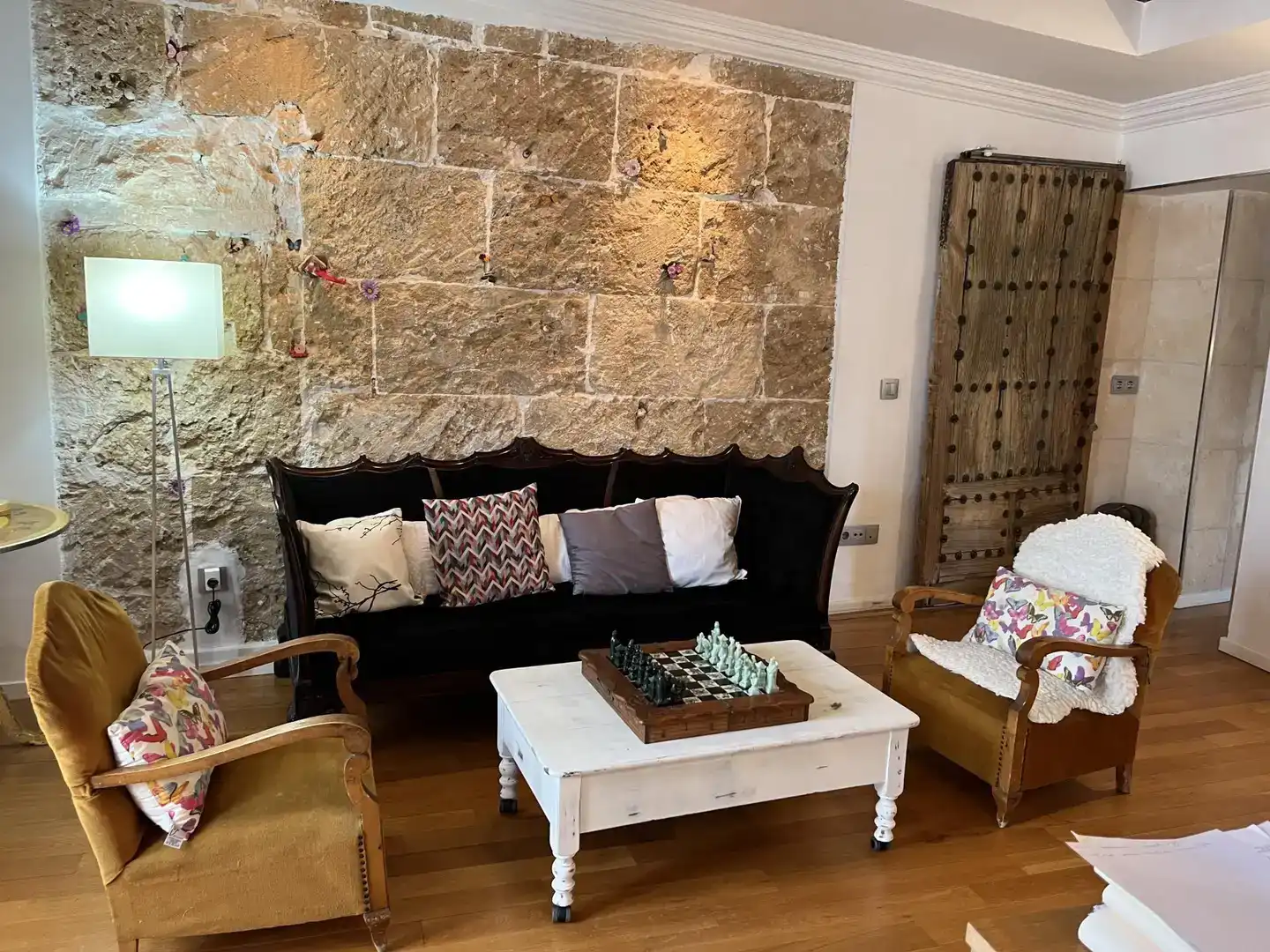 Wohnzimmer von Loft zum Verkauf in  Palma de Mallorca mit Balkon