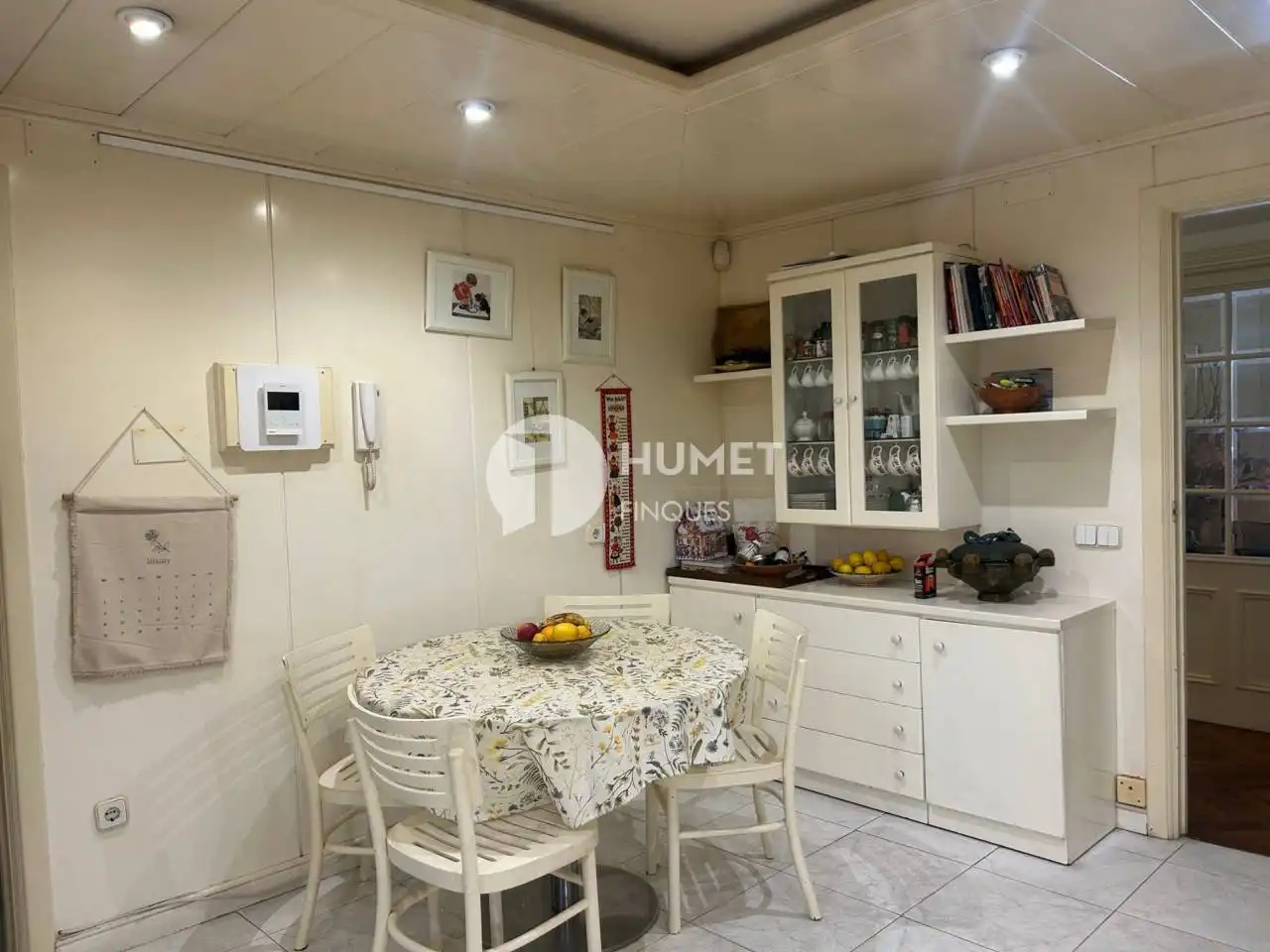 Kitchen of Flat for sale in Sant Cugat del Vallès  with Air Conditioner, Heating and Private garden