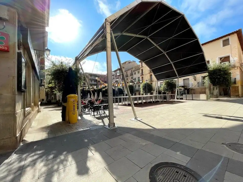 Vista exterior de Dúplex en venta en Borja con Aire acondicionado