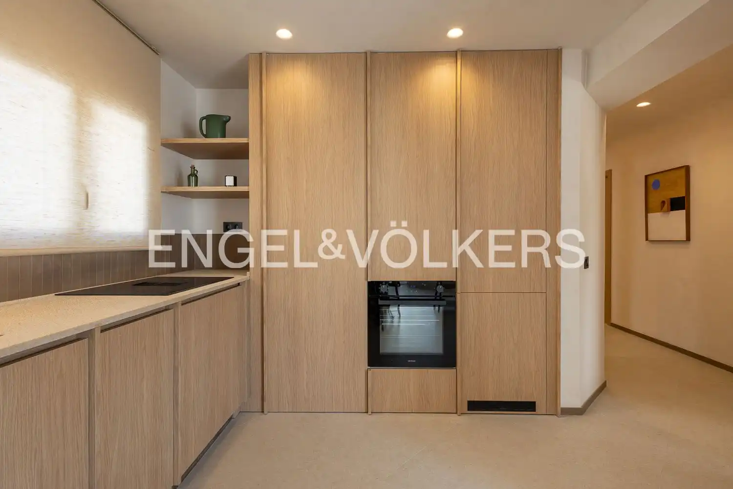 Cocina de Piso de alquiler en Jávea / Xàbia con Aire acondicionado, Calefacción y Amueblado
