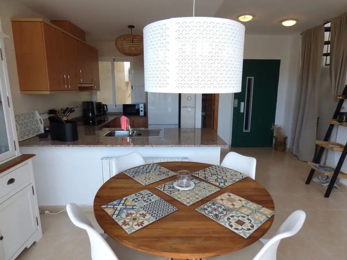 Dining room of Detached homes for sale in Callosa d'en Sarrià  with Air Conditioner, Heating and Private garden