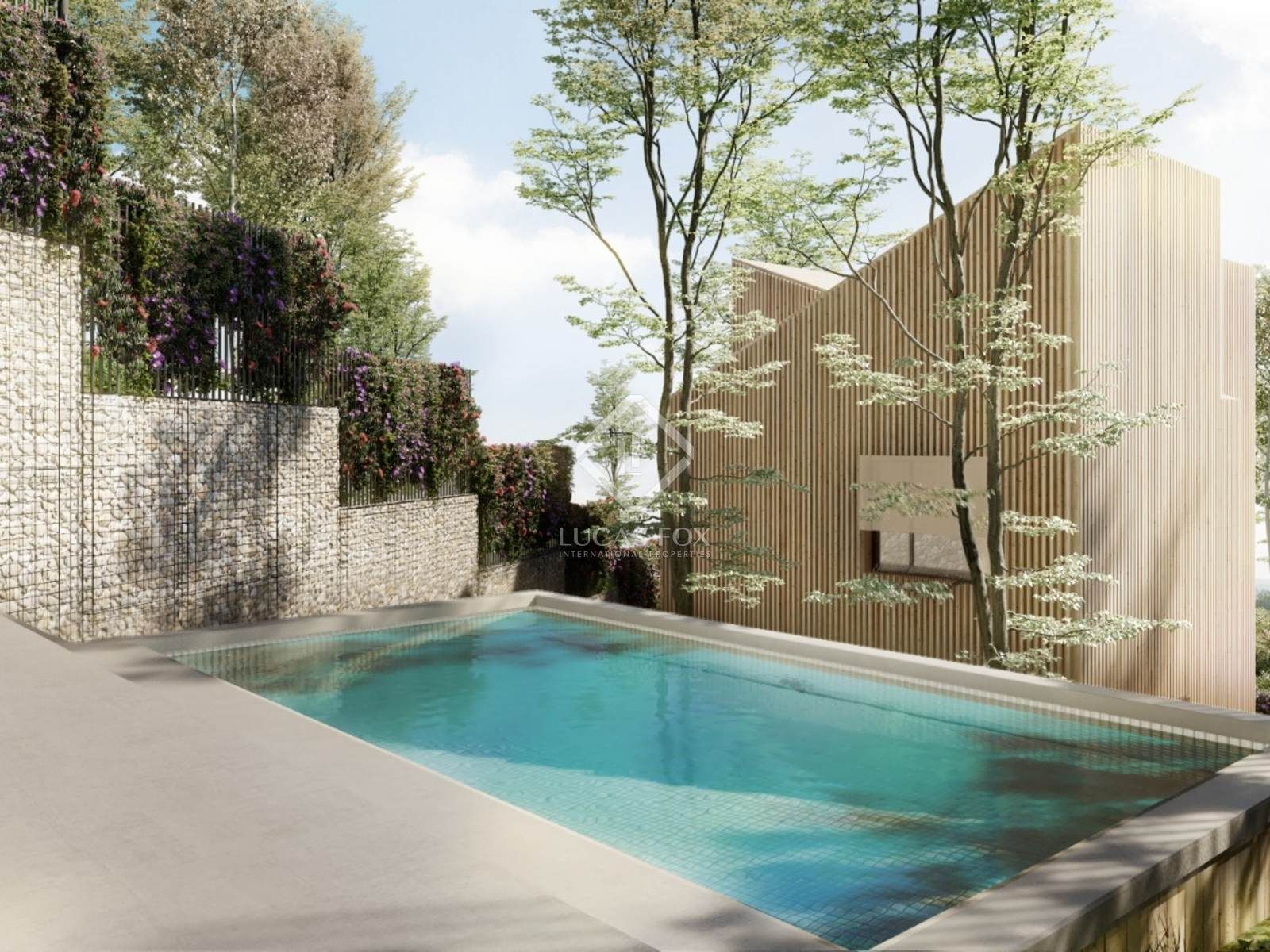 Swimming pool of Land for sale in  Barcelona Capital