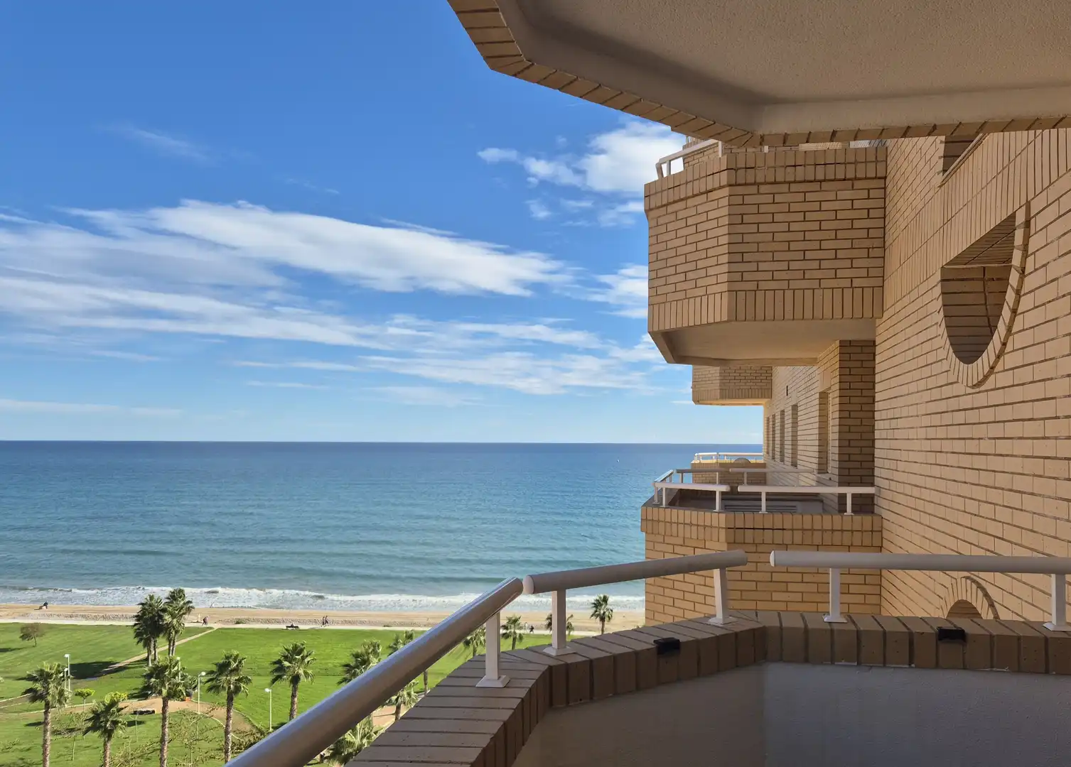 Bedroom of Flat for sale in Oropesa del Mar / Orpesa  with Air Conditioner, Terrace and Swimming Pool