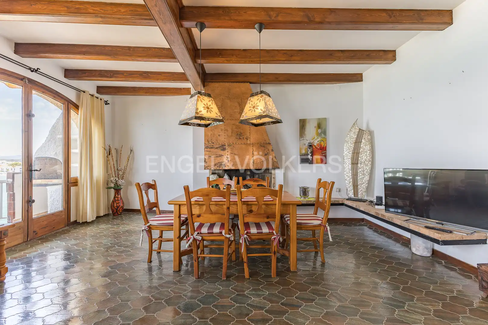 Comedor de Casa o chalet en venta en Altafulla con Aire acondicionado, Calefacción y Jardín privado