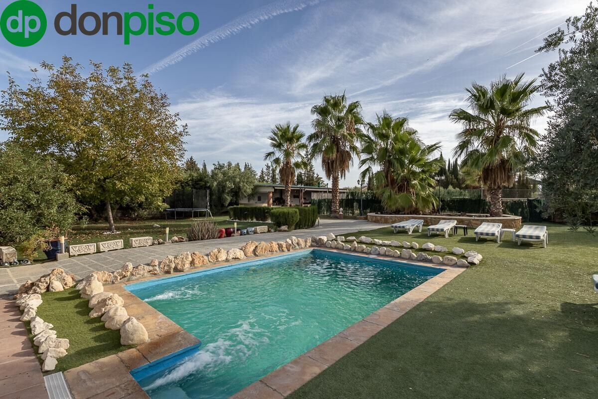 Piscina de Finca rústica en venda en Atarfe amb Jardí privat, Piscina i Jacuzzi