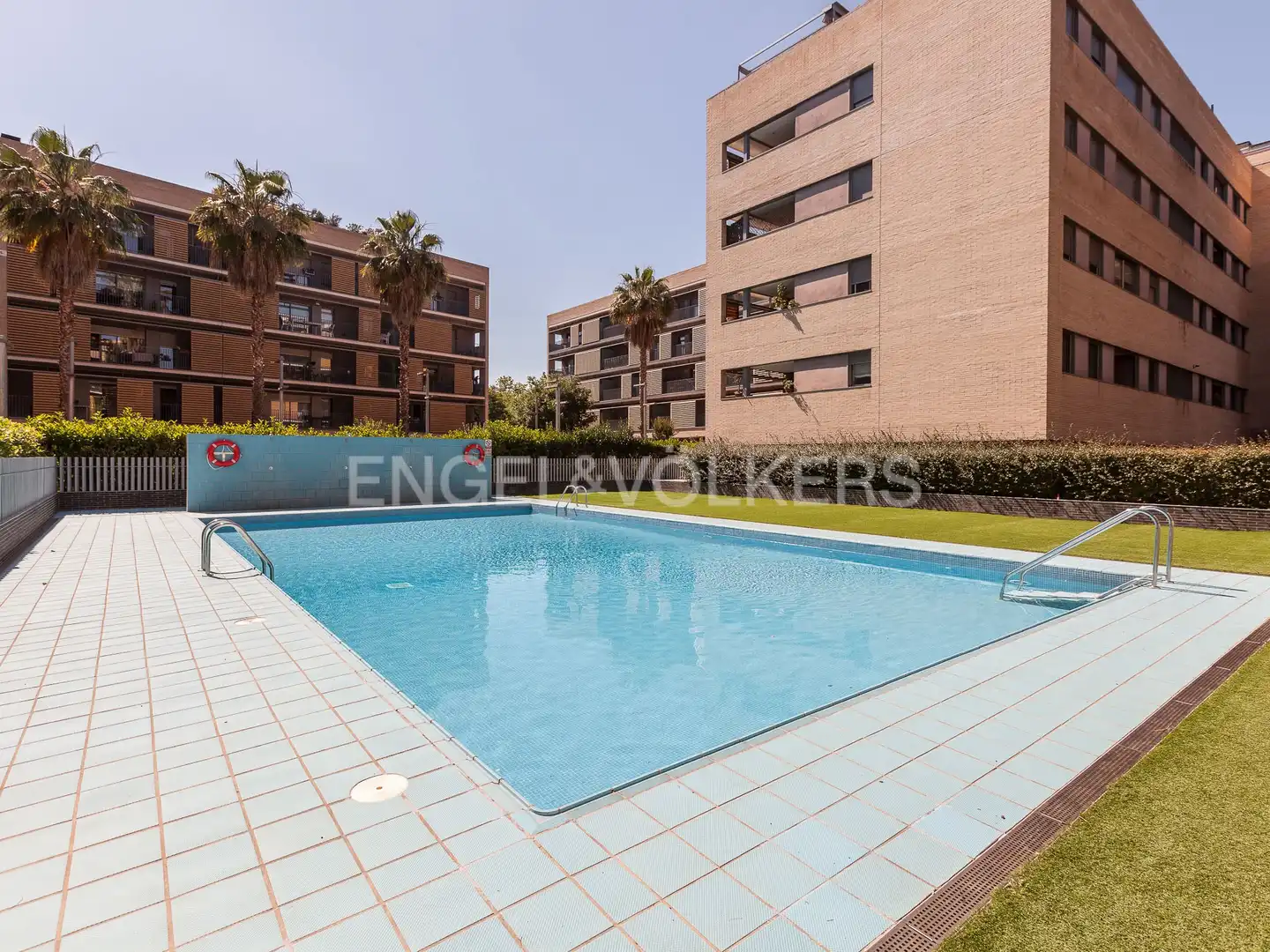 Piscina de Piso de alquiler en Sant Cugat del Vallès con Calefacción, Jardín privado y Trastero