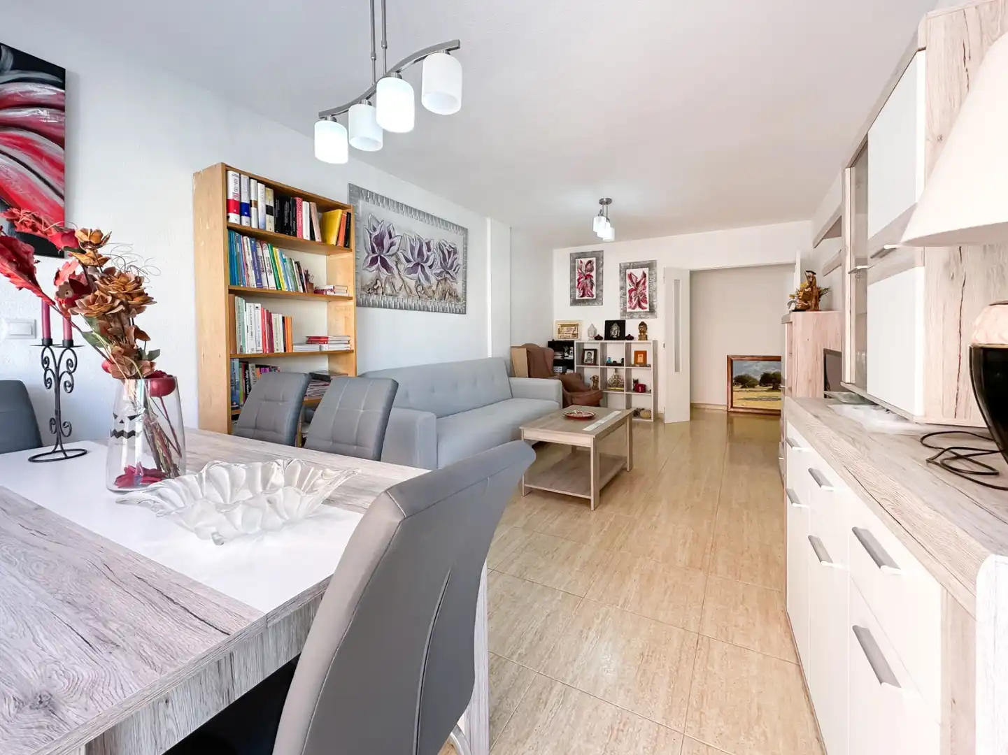 Sala d'estar de Apartament en venda en El Campello amb Aire condicionat, Terrassa i Traster