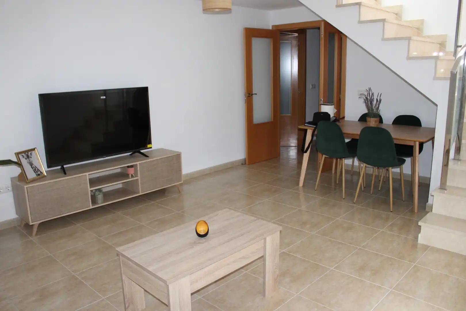 Sala de estar de Dúplex de alquiler en Beniarjó con Terraza y Amueblado