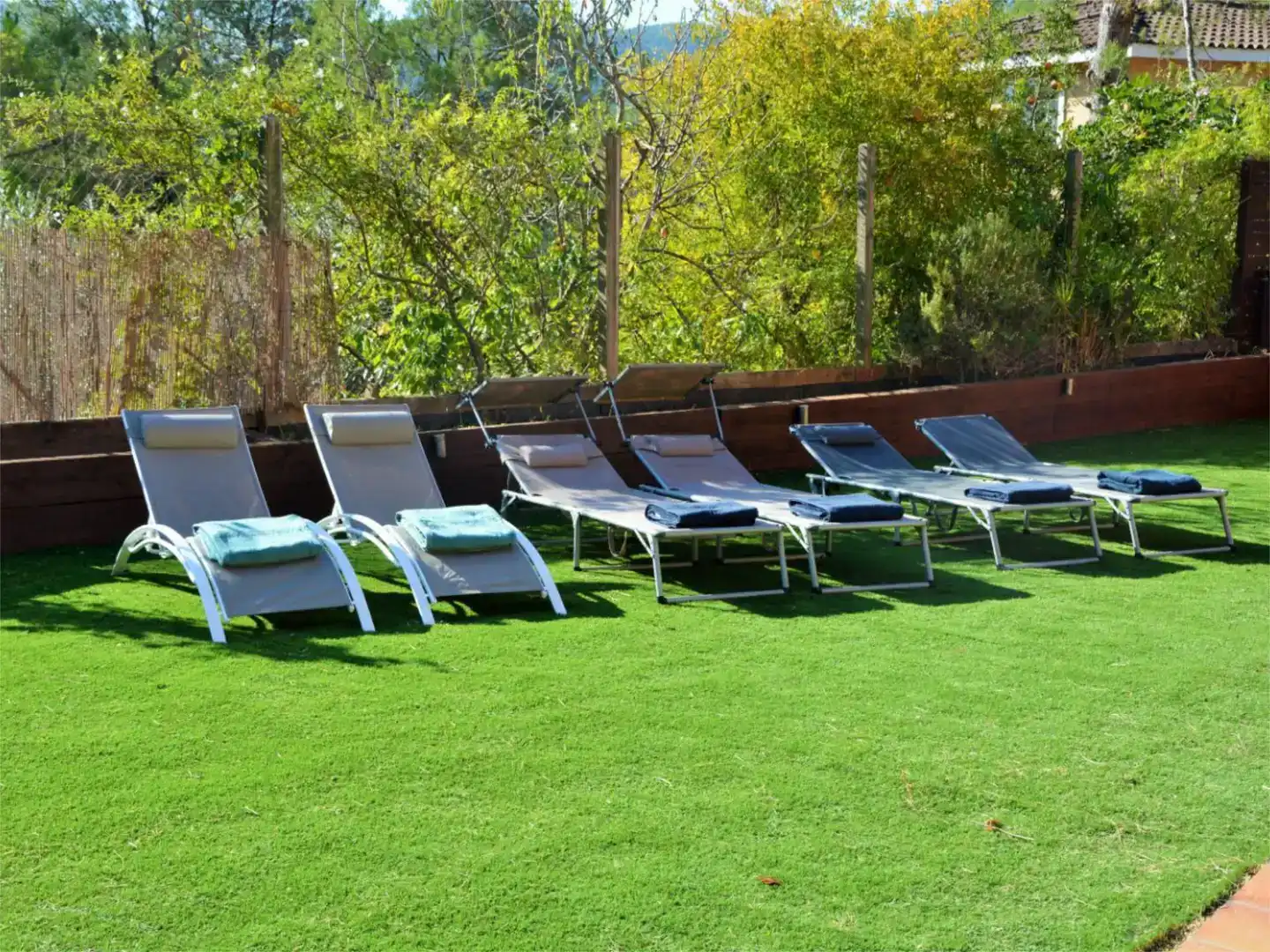 Terrace of Houses for rent in Olivella  with Air Conditioner, Private garden and Parquet flooring