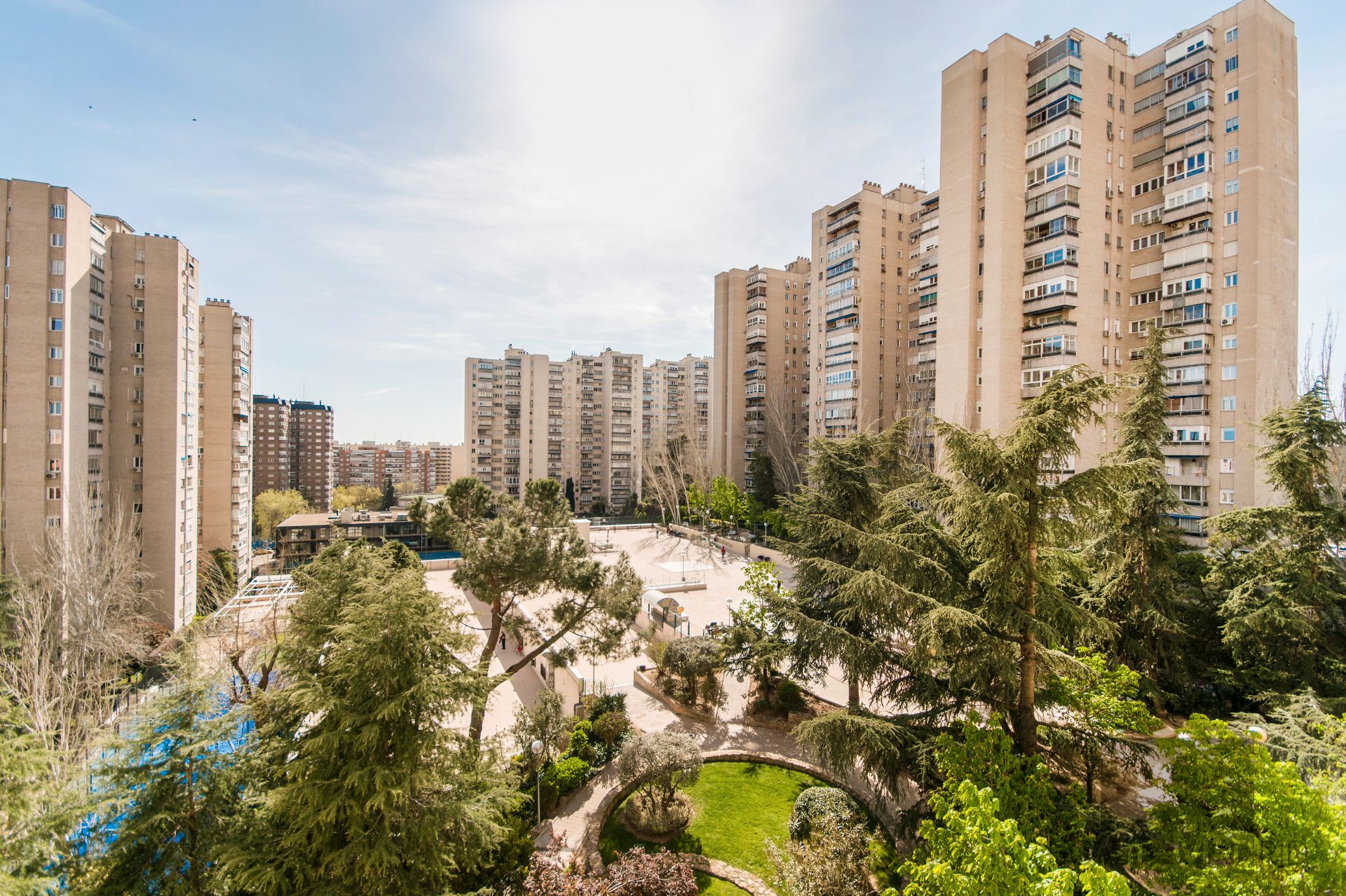 Exterior view of Flat for sale in  Madrid Capital  with Air Conditioner, Heating and Parquet flooring