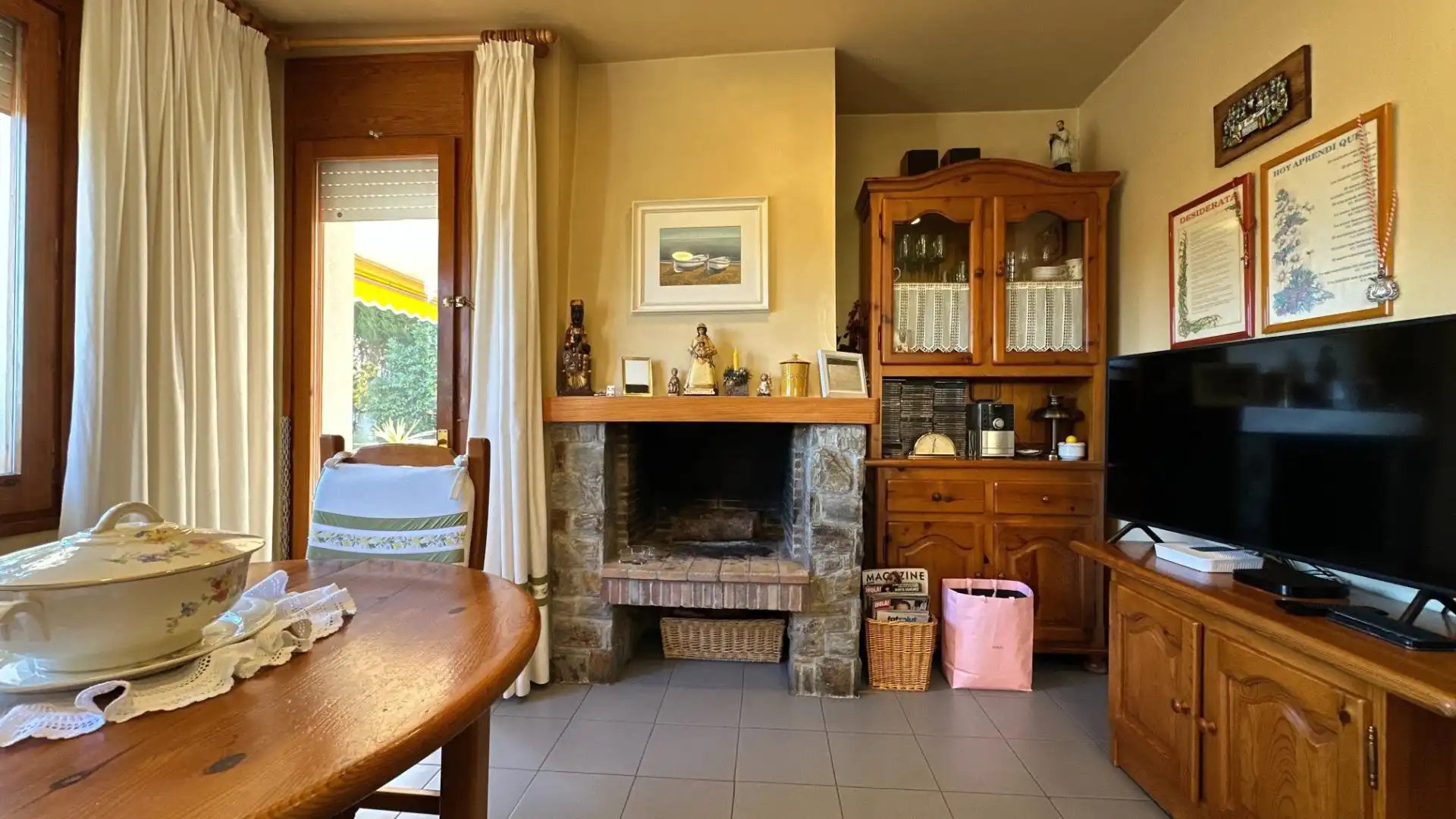Dining room of Houses for sale in Sant Cugat del Vallès  with Heating, Private garden and Parquet flooring