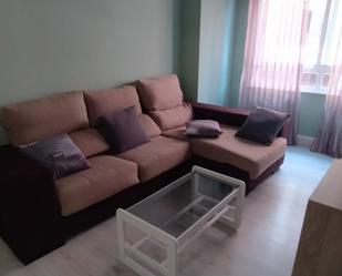 Sala d'estar de Pis de lloguer en Ferrol amb Calefacció, Parquet i Moblat