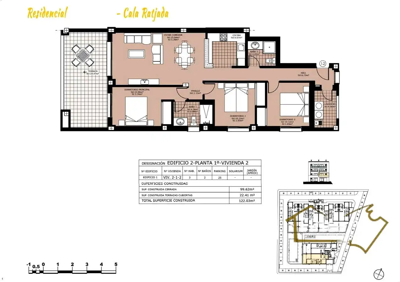 Flat for sale in Capdepera  with Air Conditioner, Private garden and Storage room