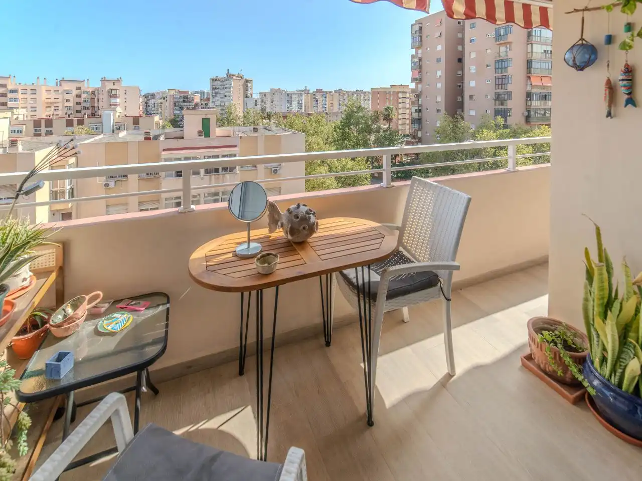 Terrace of Flat for sale in Málaga Capital  with Air Conditioner, Terrace and Balcony