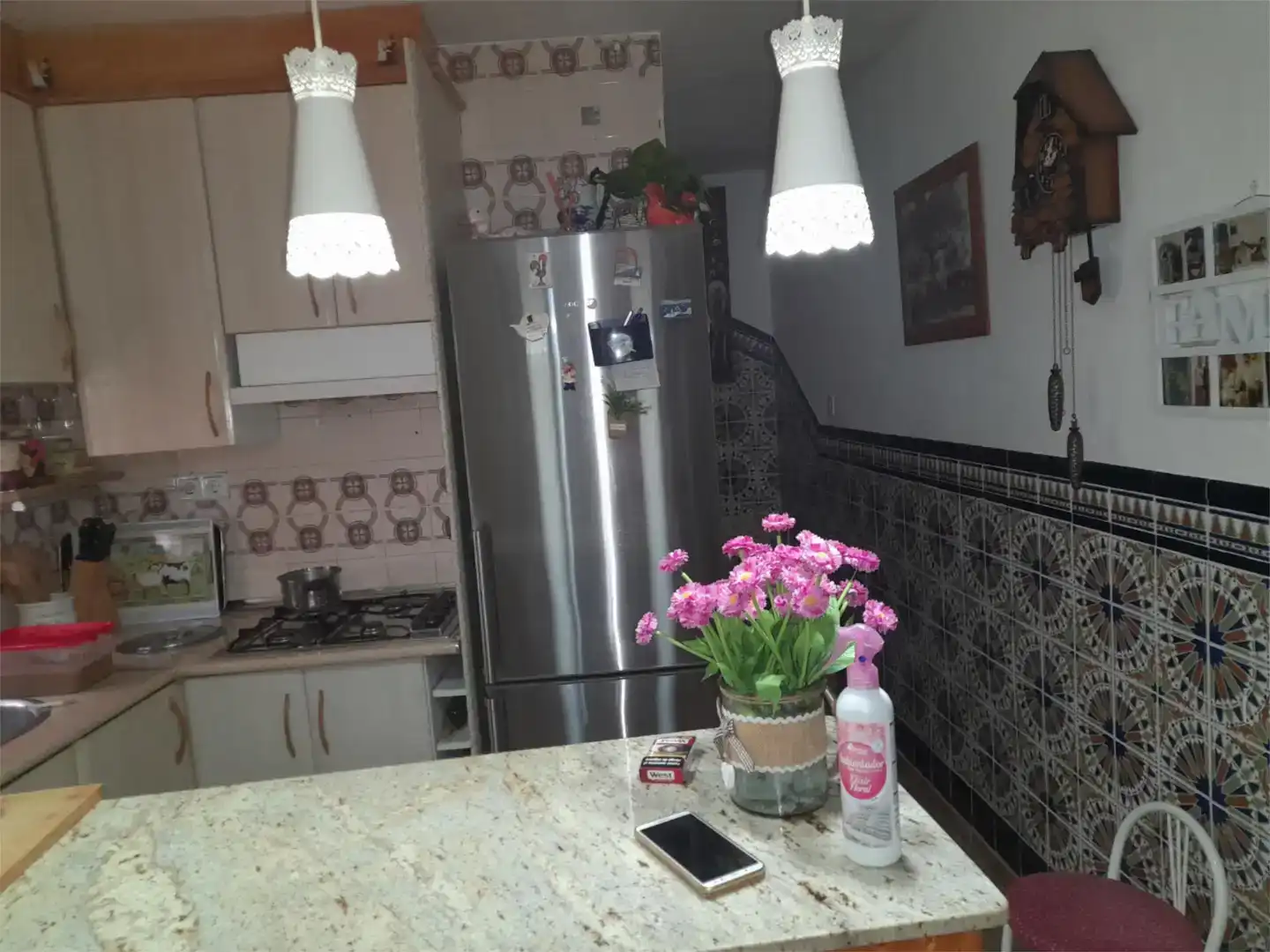 Cuina de Casa o xalet en venda en Serradilla amb Aire condicionat