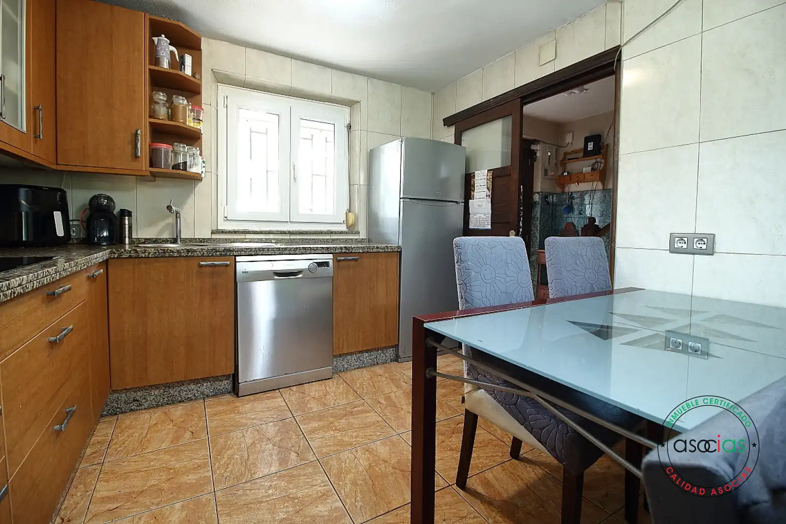 Cocina de Casa adosada en venta en Siero con Calefacción, Jardín privado y Terraza