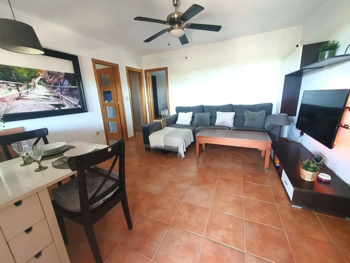 Sala d'estar de Finca rústica en venda en Molina de Segura amb Jardí privat