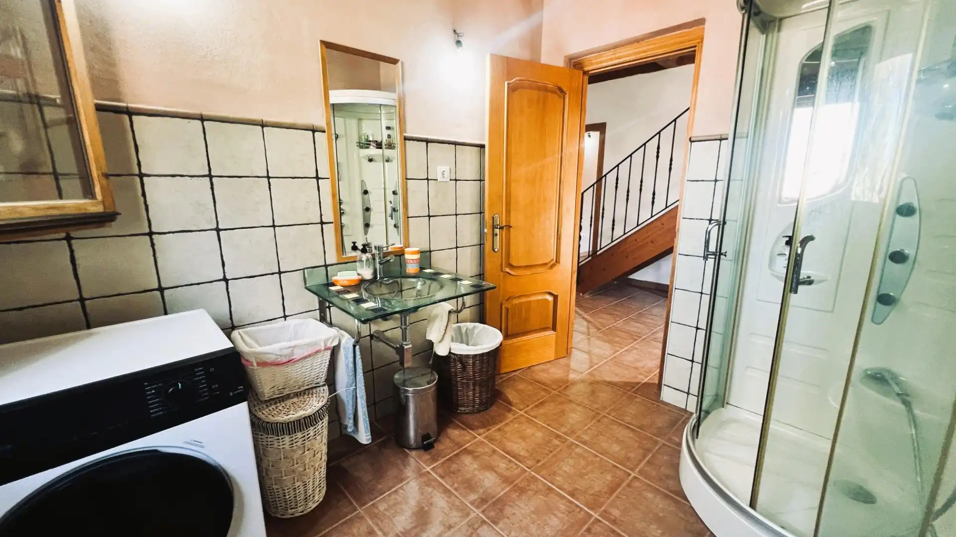 Baño de Finca rústica en venta en La Pobla de Tornesa con Jardín privado y Trastero