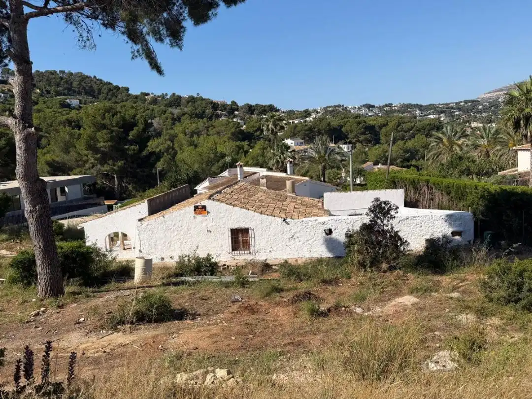 Vista exterior de Casa o xalet en venda en Jávea / Xàbia amb Terrassa