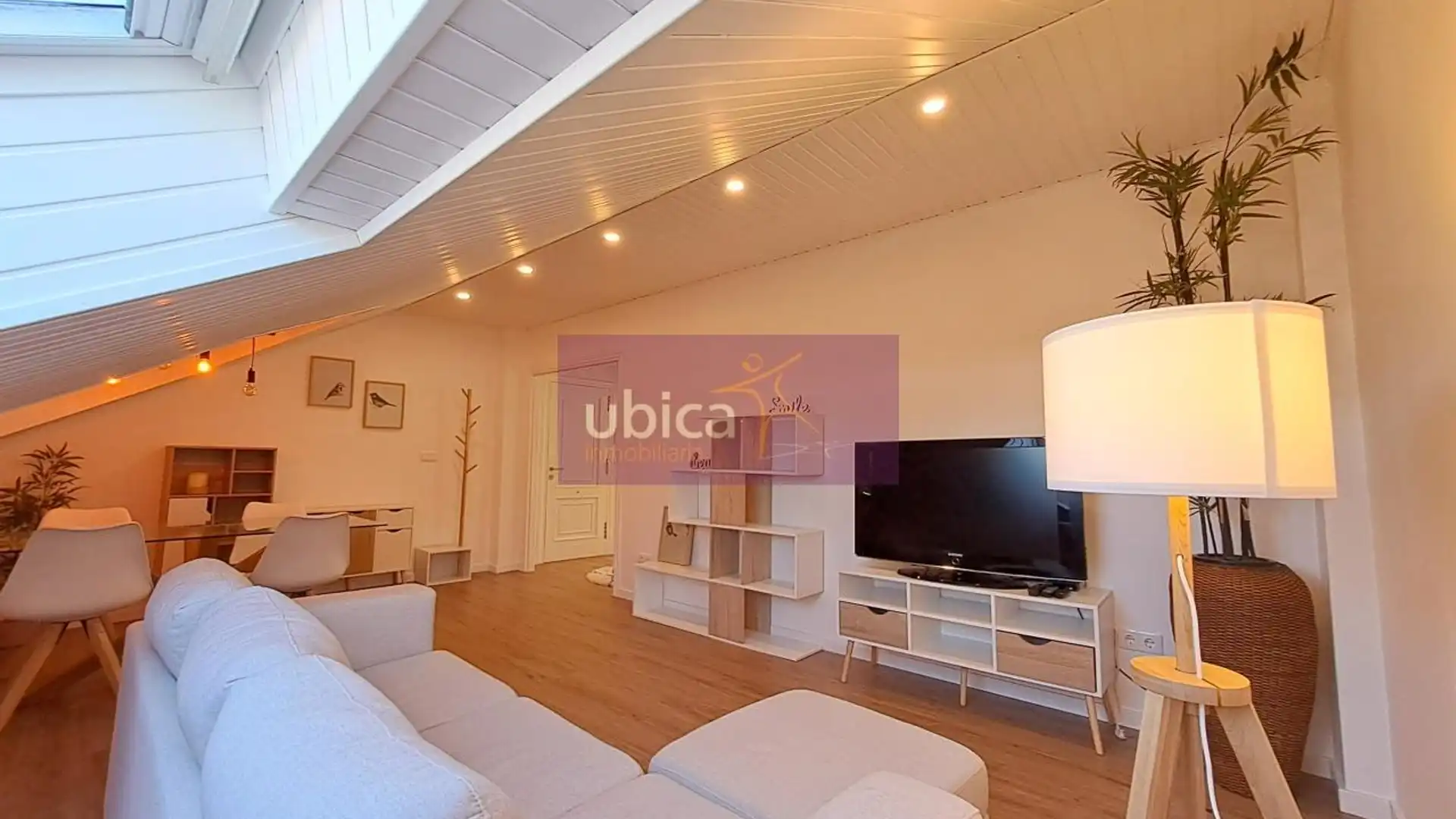 Sala de estar de Piso en venta en Tomiño con Calefacción y Amueblado