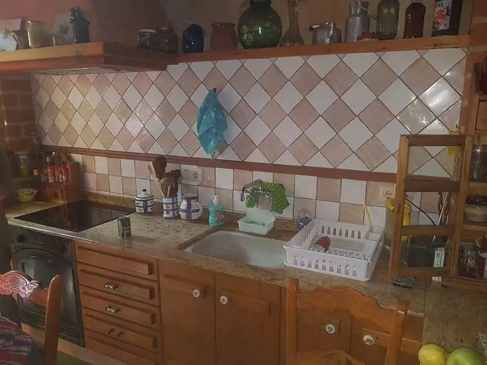 Cocina de Casa o chalet en venta en Ráfol de Salem con Aire acondicionado, Terraza y Amueblado