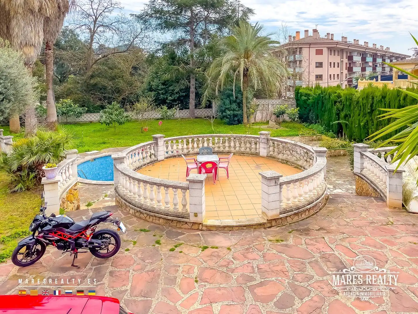 Jardín de Casa o chalet en venta en Lloret de Mar con Aire acondicionado, Calefacción y Jardín privado