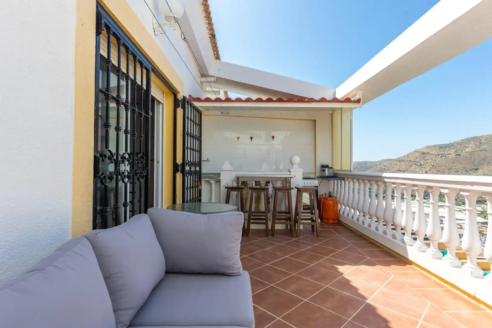 Terrace of Attic for sale in Albuñol  with Heating, Terrace and Furnished