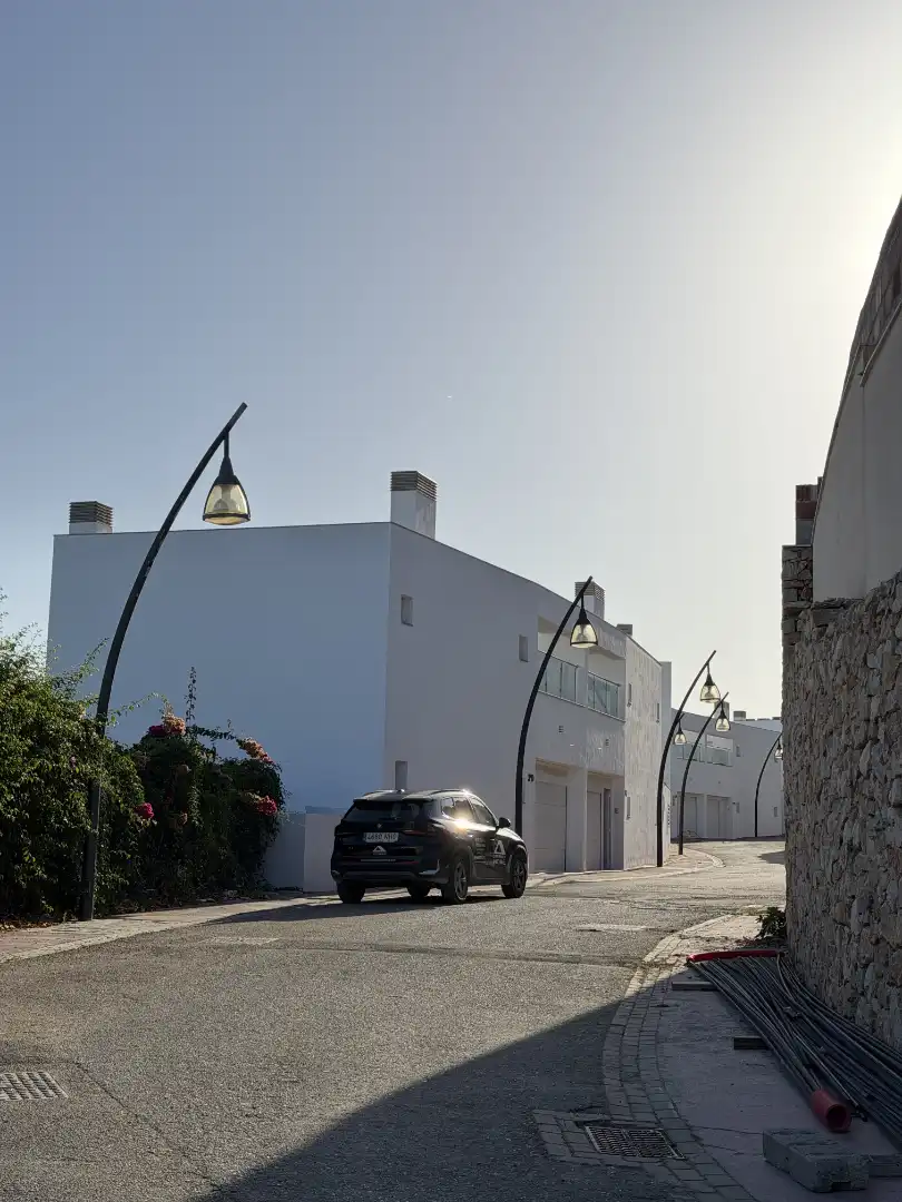 Exterior view of Detached homes for sale in Almuñécar  with Air Conditioner, Heating and Parquet flooring