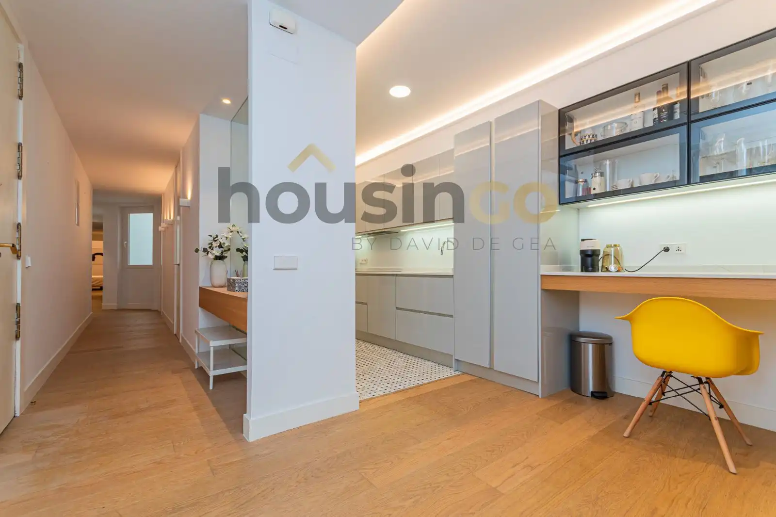 Küche von Wohnung zur Miete in Madrid mit Klimaanlage, Heizung und Abstellraum