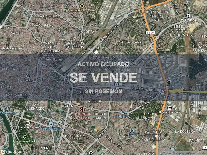 Exterior view of Flat for sale in Sevilla